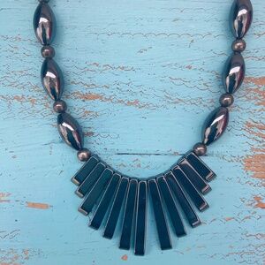 Hematite necklace